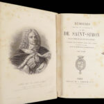 1856 Memoires of Louis Rouvroy Duke of Saint Simon | Socialism in France 20v