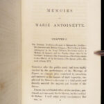 Memoirs of Marie Antoinette – Campan – 1823 | Fine Leather, 2 Vols