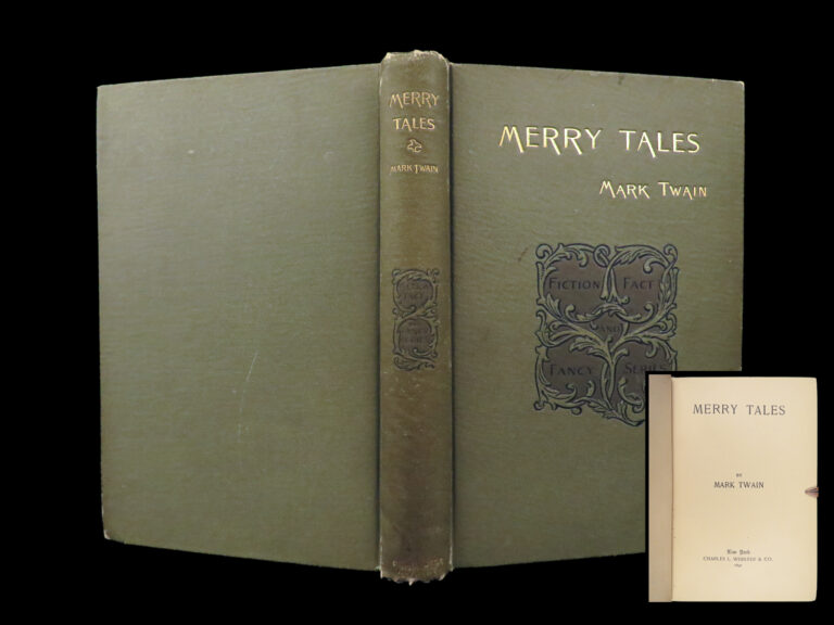 Image of Merry Tales – Mark Twain – 1892 | First Edition, First Printing