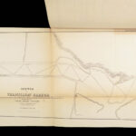 1854 1st ed ATLAS of Messages of President of US Franklin Pierce | MAPS Florida