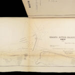 1854 1st ed ATLAS of Messages of President of US Franklin Pierce | MAPS Florida