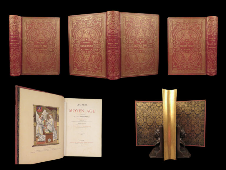 Image of Les Arts au Moyen Âge – Paul Lacroix – 1871 | Illustrated, Beautiful Gilt Binding