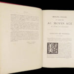 Mœurs, Usages et Costumes – Paul Lacroix – 1871 | 1st ed, Gilt Binding & Chromolithographs