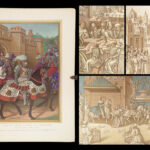 Mœurs, Usages et Costumes – Paul Lacroix – 1874 | Beautiful Gilt Binding & Chromolithographs