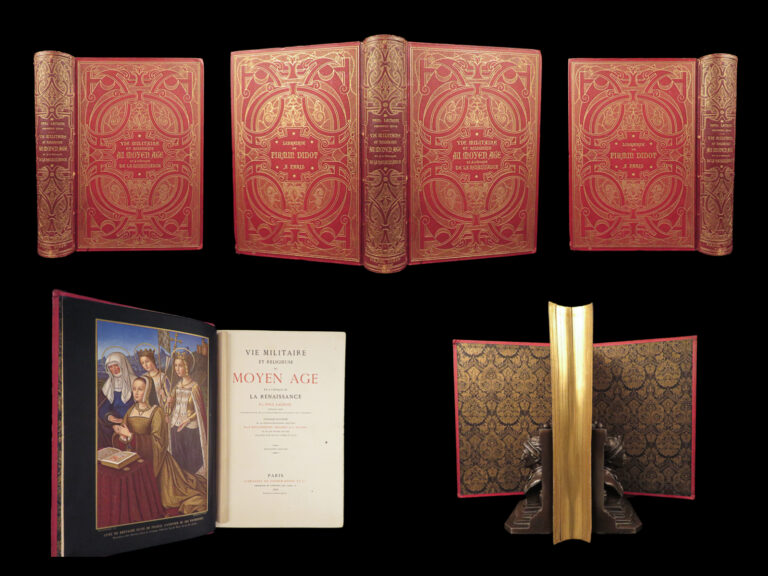 Image of Vie Militaire et Religieuse – Paul Lacroix – 1876 | Illustrated Knights & Crusades