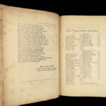 1698 Myographia Nova by John Browne | Muscles Casserio Anatomy Plates Medicine