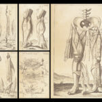 1698 Myographia Nova by John Browne | Muscles Casserio Anatomy Plates Medicine