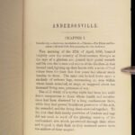 A Narrative of Andersonville – Ambrose Spencer – 1866 | Trial of Henry Wirz, First Edition