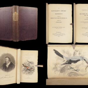 Naturalist’s Library. Birds of Great Britain & Ireland – Jardine – 1839 | 1st Ed., 32 Color Plates, Ornithology