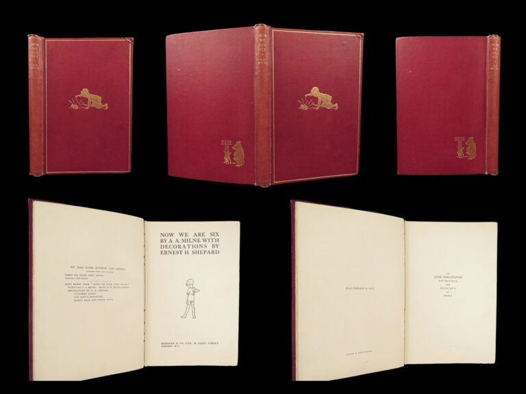 Image of 1927 Now We Are Six | A.A. Milne 1st ed | Winnie the Pooh Children’s
