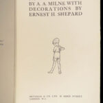 1927 Now We Are Six | A.A. Milne 1st ed | Winnie the Pooh Children’s