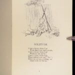 1927 RARE 1st Deluxe ed Winnie the Pooh Milne Now We Are Six Illustrated Poems