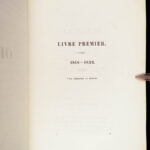 Oeuvres – Victor Hugo – 1841-1846 | 16 Volumes in Gilt Blue Morocco
