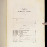 Oeuvres – Victor Hugo – 1841-1846 | 16 Volumes in Gilt Blue Morocco