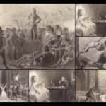 Oeuvres – Victor Hugo – 1841-1846 | 16 Volumes in Gilt Blue Morocco