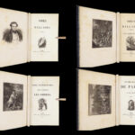 Oeuvres – Victor Hugo – 1841-1846 | 16 Volumes in Gilt Blue Morocco