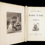 Oeuvres – Victor Hugo – 1841-1846 | 16 Volumes in Gilt Blue Morocco
