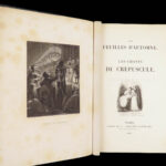 Oeuvres – Victor Hugo – 1841-1846 | 16 Volumes in Gilt Blue Morocco