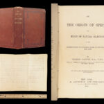 On the Origin of Species – Charles Darwin – 1881 | Appleton in Terra Cotta cloth
