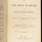 On the Origin of Species – Charles Darwin – 1881 | Appleton in Terra Cotta cloth