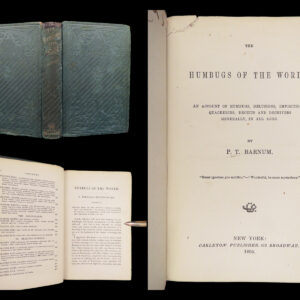 The Humbugs of the World – P.T. Barnum – 1866 | Occult, Witchcraft, Vampires