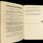 Paradise Lost – John Milton – 1770 | Early Illustrated Edition in Original Leather