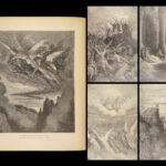 1890 John Milton Paradise Lost Gustave Dore Gallery Illustrated FOLIO Literature