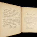 1890 John Milton Paradise Lost Gustave Dore Gallery Illustrated FOLIO Literature
