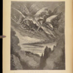 1890 John Milton Paradise Lost Gustave Dore Gallery Illustrated FOLIO Literature