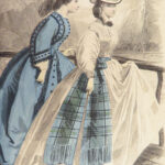 Peterson’s Magazine – 1864 | Hand-colored Fashion Plates, Leather Binding