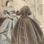 Peterson’s Magazine – 1864 | Hand-colored Fashion Plates, Leather Binding