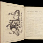 Peterson’s Magazine – 1864 | Hand-colored Fashion Plates, Leather Binding