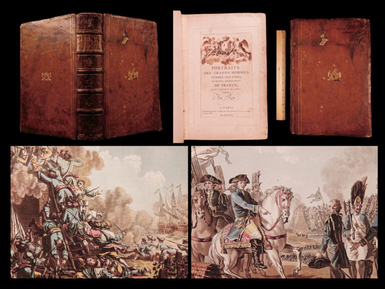 Image of Portraits des Grands – Sergent-Marceau – 1786 | 136 Hand-Colored Plates, French Revolution