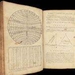 The Practical Navigator – John Hamilton Moore – 1784 | Full Calf Binding with Diagrams & Tables