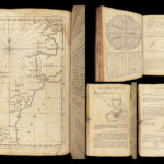 The Practical Navigator – John Hamilton Moore – 1784 | Full Calf Binding with Diagrams & Tables