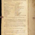 The Practical Navigator – John Hamilton Moore – 1784 | Full Calf Binding with Diagrams & Tables