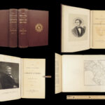 The Rise and Fall of the Confederate Government – Jefferson Davis – 1881 | First Edition, Two Volumes, Maps & Plates