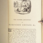 The Life and Surprising Adventures of Robinson Crusoe – Daniel Defoe – 1890 | Major’s Edition, Leather Binding, Gilt Edges