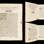 Cento Imprese – Scipione Bargagli – 1591 First Edition | Sienese Medici Knights