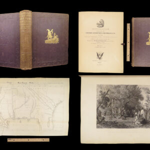 1855 Henry Schoolcraft Native American Indian Tribes | California Wakonda Dakota