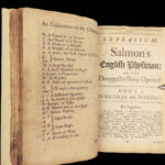 Seplasium – William Salmon – 1693 | English Medicine in Leather Binding