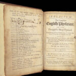 Seplasium – William Salmon – 1693 | English Medicine in Leather Binding