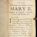 Seplasium – William Salmon – 1693 | English Medicine in Leather Binding