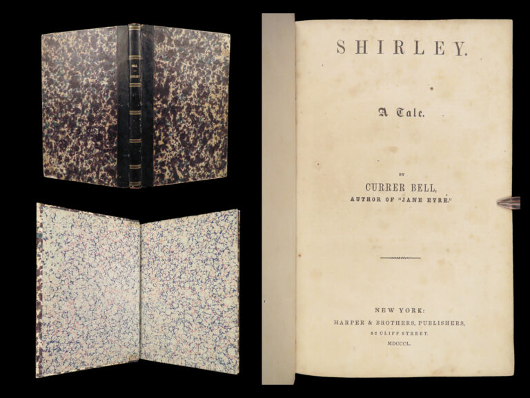 Image of Shirley – Charlotte Brontë (Currer Bell) – 1850 | First Edition, First Printing (US)