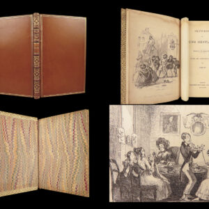 Sketches of Young Gentlemen – Charles Dickens – 1838 | First Edition, First Printing.