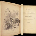 Sketches of Young Gentlemen – Charles Dickens – 1838 | First Edition, First Printing.