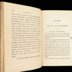 Sketches of Young Gentlemen – Charles Dickens – 1838 | First Edition, First Printing.