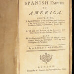 The Spanish Empire in America – John Campbell – 1747 | First Edition, Colonial Trade and Conquest