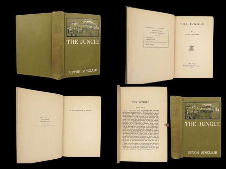 Image of The Jungle – Upton Sinclair – 1906 | First Edition, First Printing