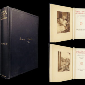 Mark Twain's Autobiography. In Two Volumes. – 1924 | First Edition, First Printing